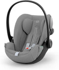 CYBEX Gold Cloud G i-Size Plus infant car seat, Incl. newborn insert, From birth to approx. 24 months, For children from 40 cm to 87 cm, Max. 13 kg, Stone Grey