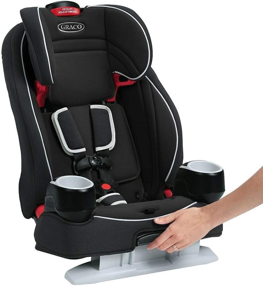 Graco Atlas 65 2-in-1 Harness Booster Car Seat, Glacier