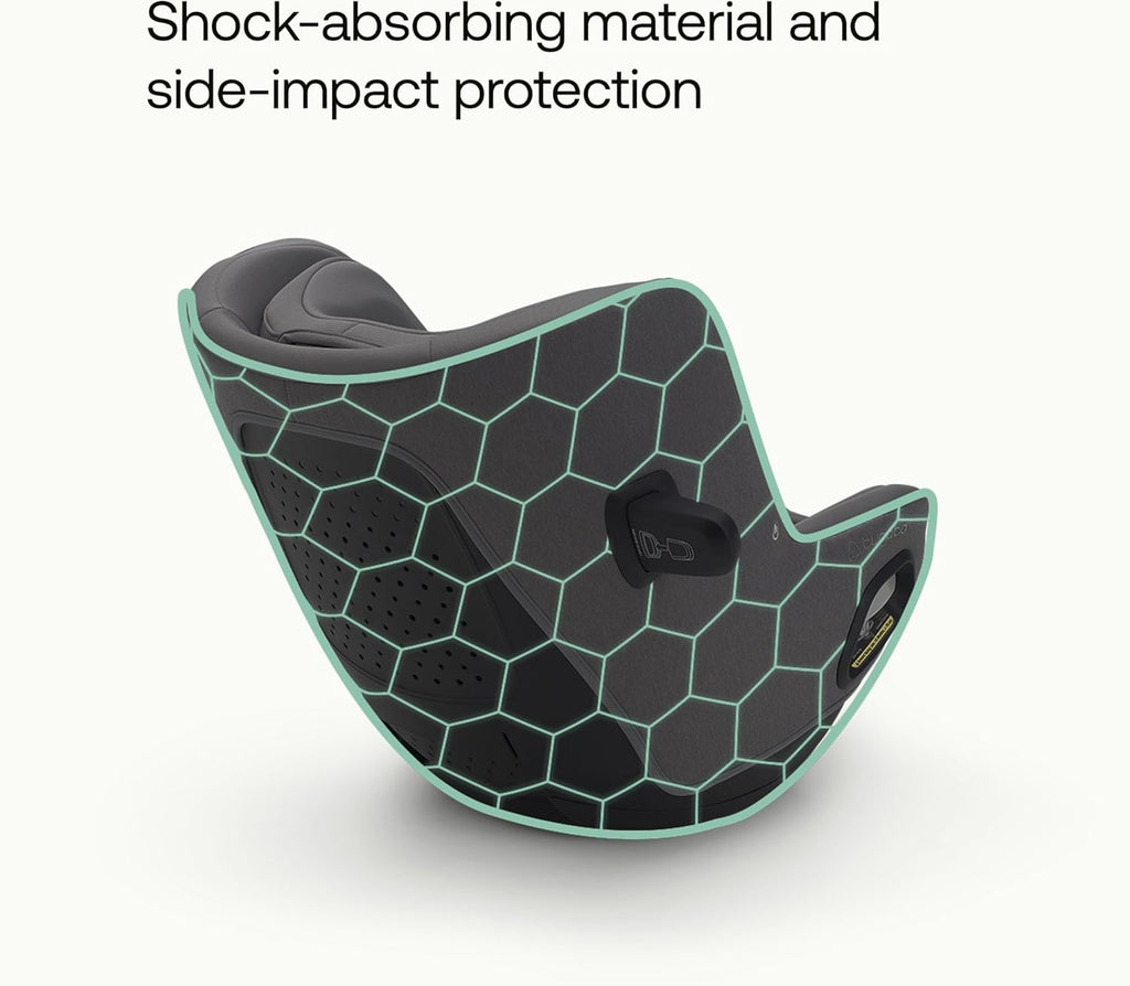 Bugaboo Owl by Nuna Isofix Car Seat from Birth to 4 Years, 0-18 kg, 360 Degrees Rotation,