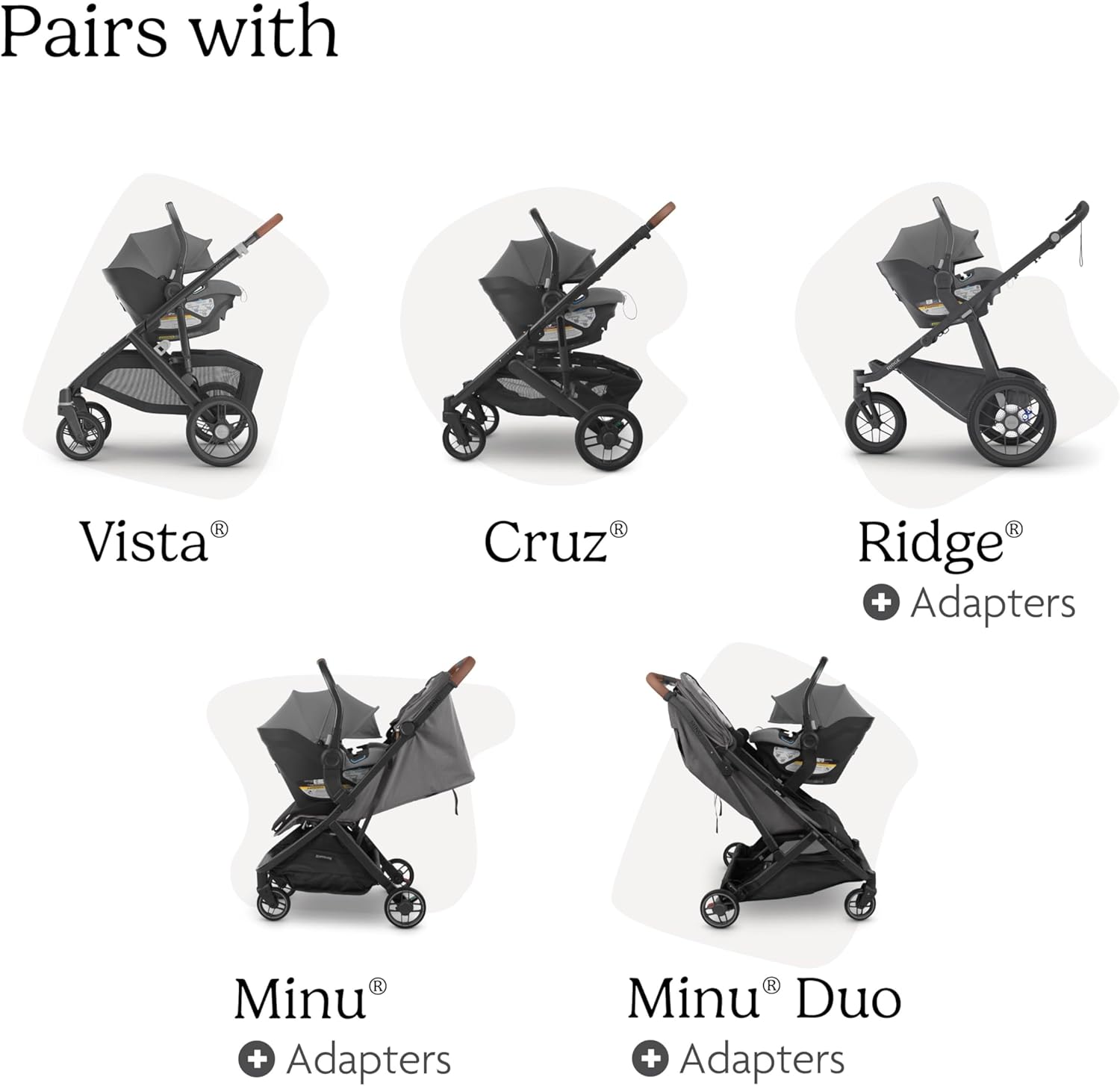 UPPAbaby Aria Lightweight Infant Car Seat/Just Under 6 lbs for Easy Portability/Base with Load Leg